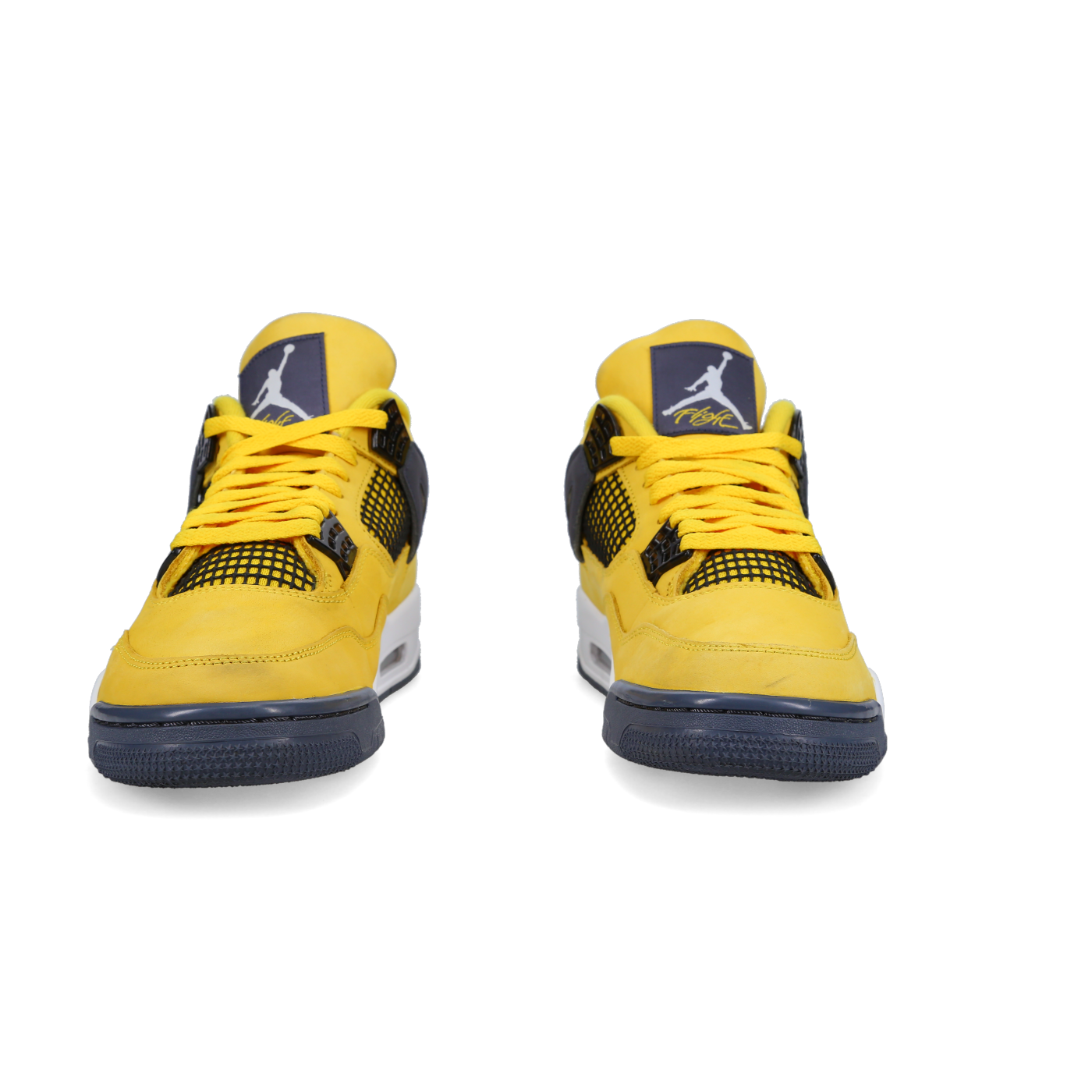 Jordan 4 Retro 'Lightning' 2021 - Back View