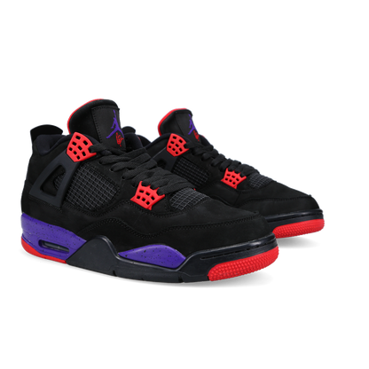 Jordan 4 Retro 'Raptors-Drake Signature' - Front View