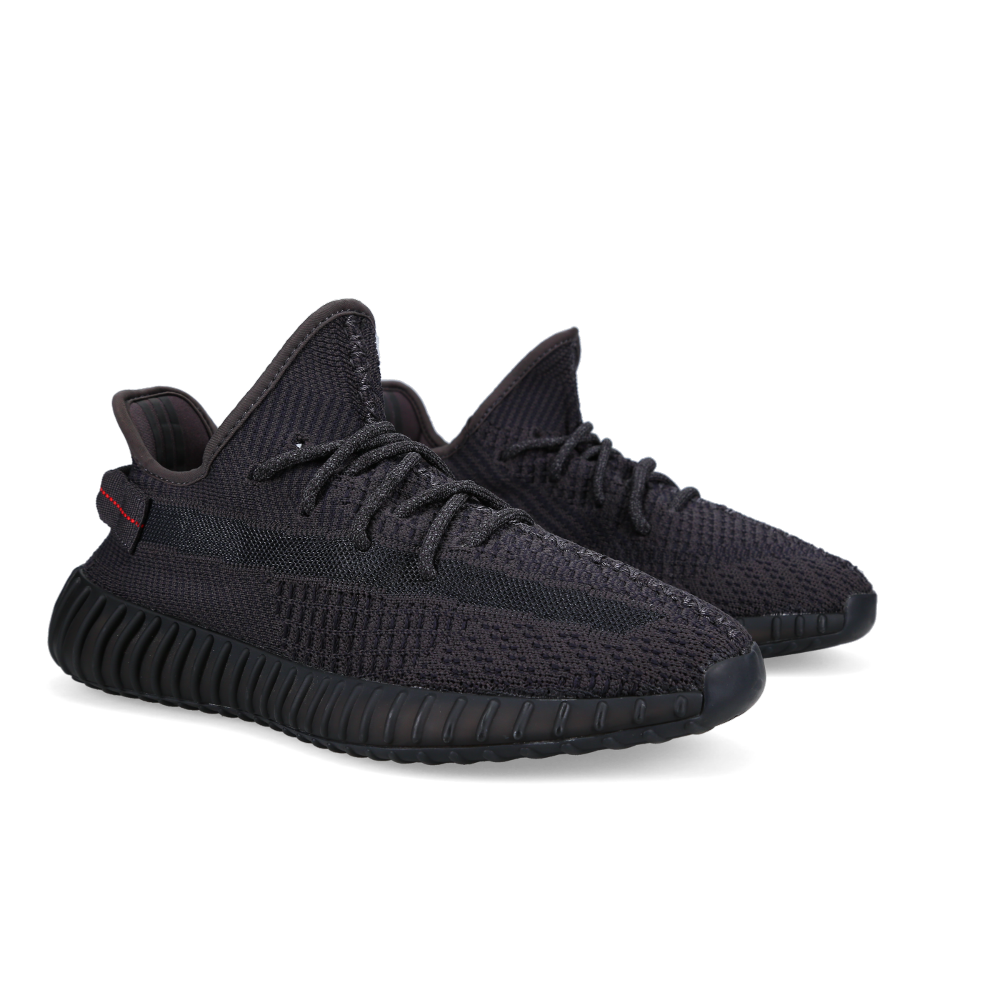 Adidas Yeezy Boost 350 V2 'Black Non Reflective' - Front View