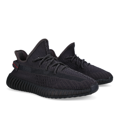 Adidas Yeezy Boost 350 V2 'Black Non Reflective' - Front View