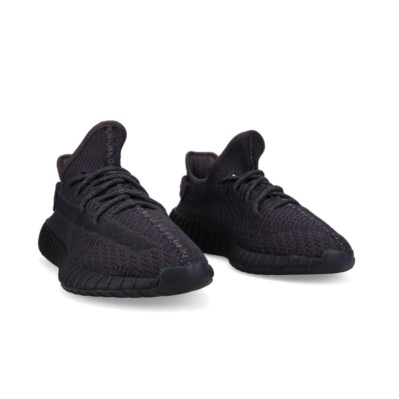 Adidas Yeezy Boost 350 V2 'Black Non Reflective' - Side View