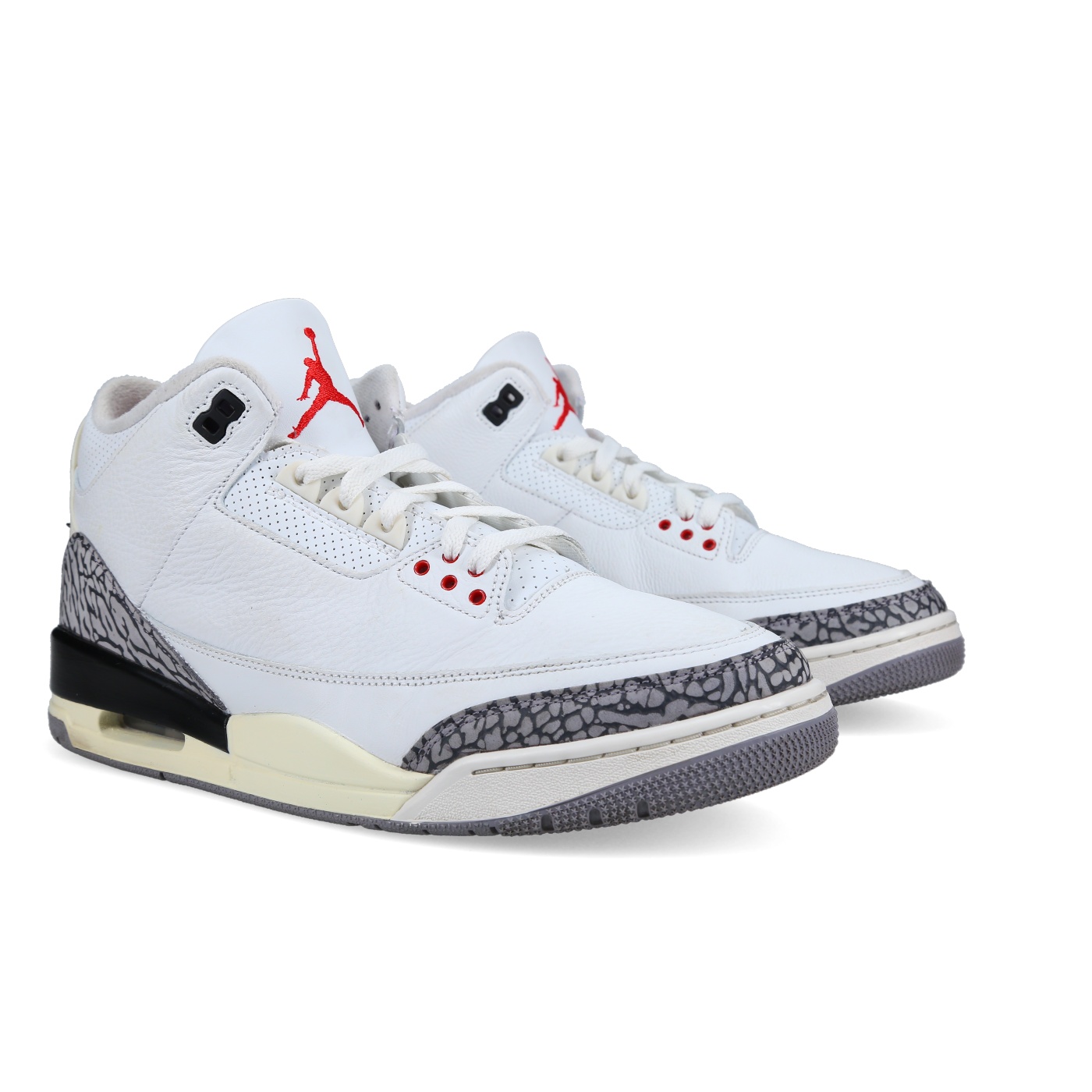 Jordan 3 Retro 'White Cement Reimagined' - Front View