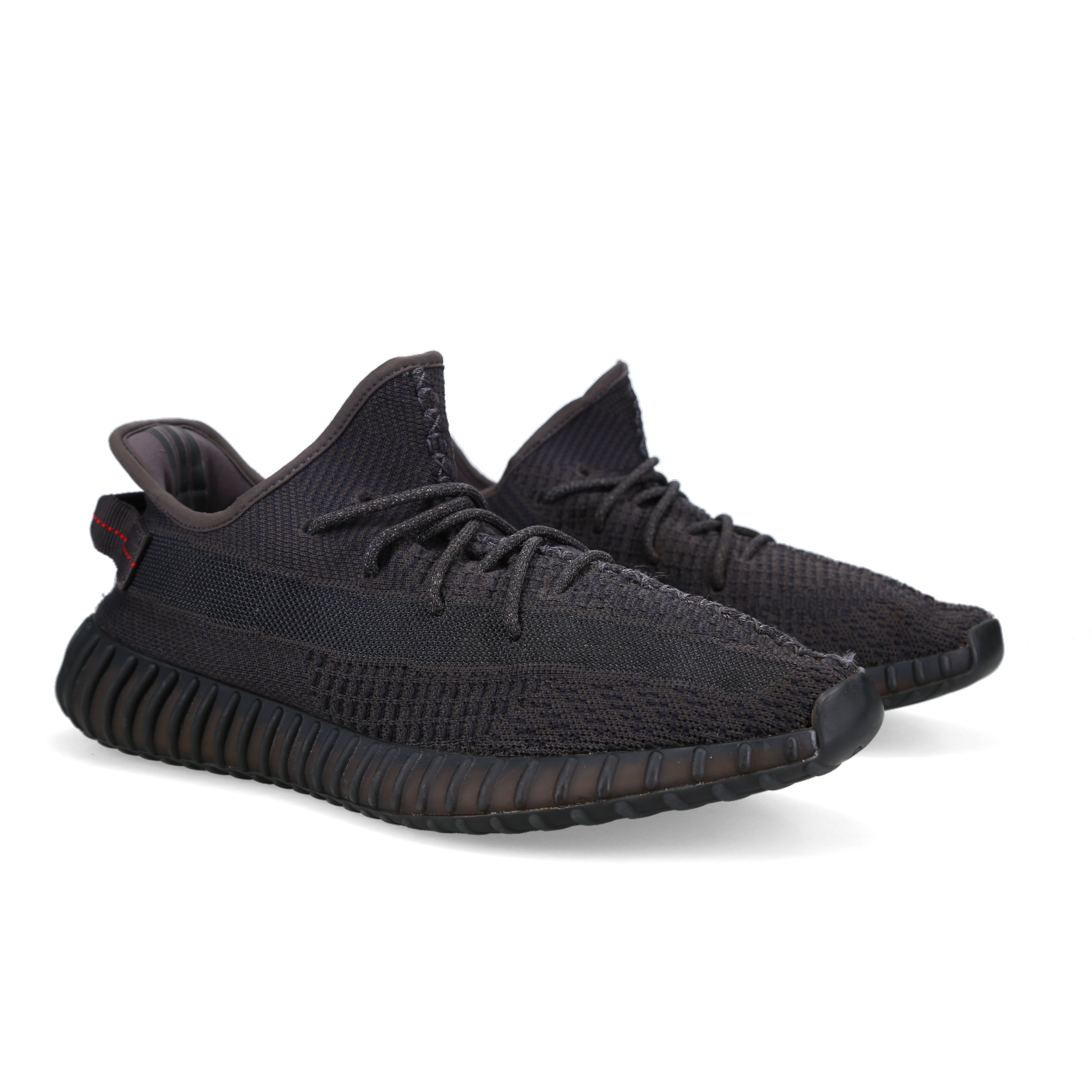 Adidas Yeezy Boost 350 V2 'Black Non Reflective' - Front View