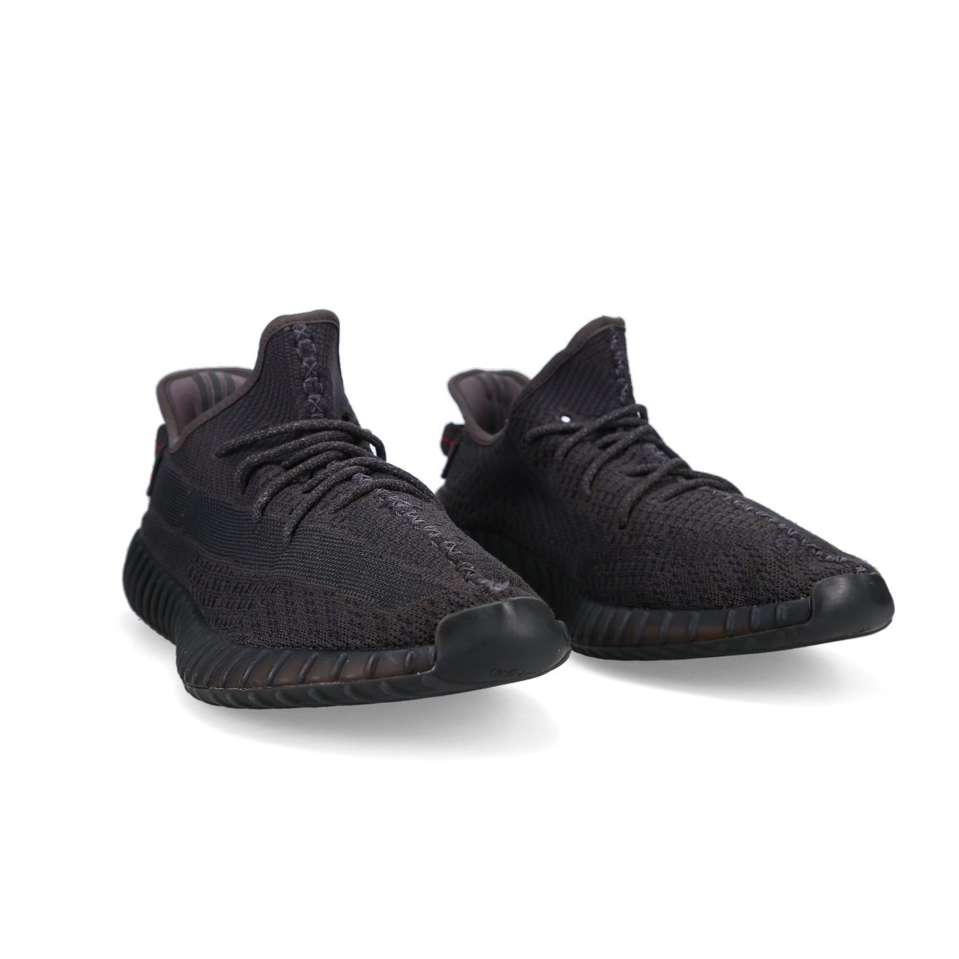 Adidas Yeezy Boost 350 V2 'Black Non Reflective' - Side View