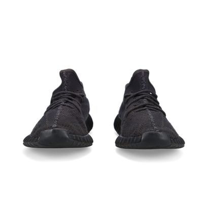 Adidas Yeezy Boost 350 V2 'Black Non Reflective' - Back View