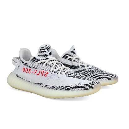 Adidas Yeezy Boost 350 V2 'Zebra' - Front View