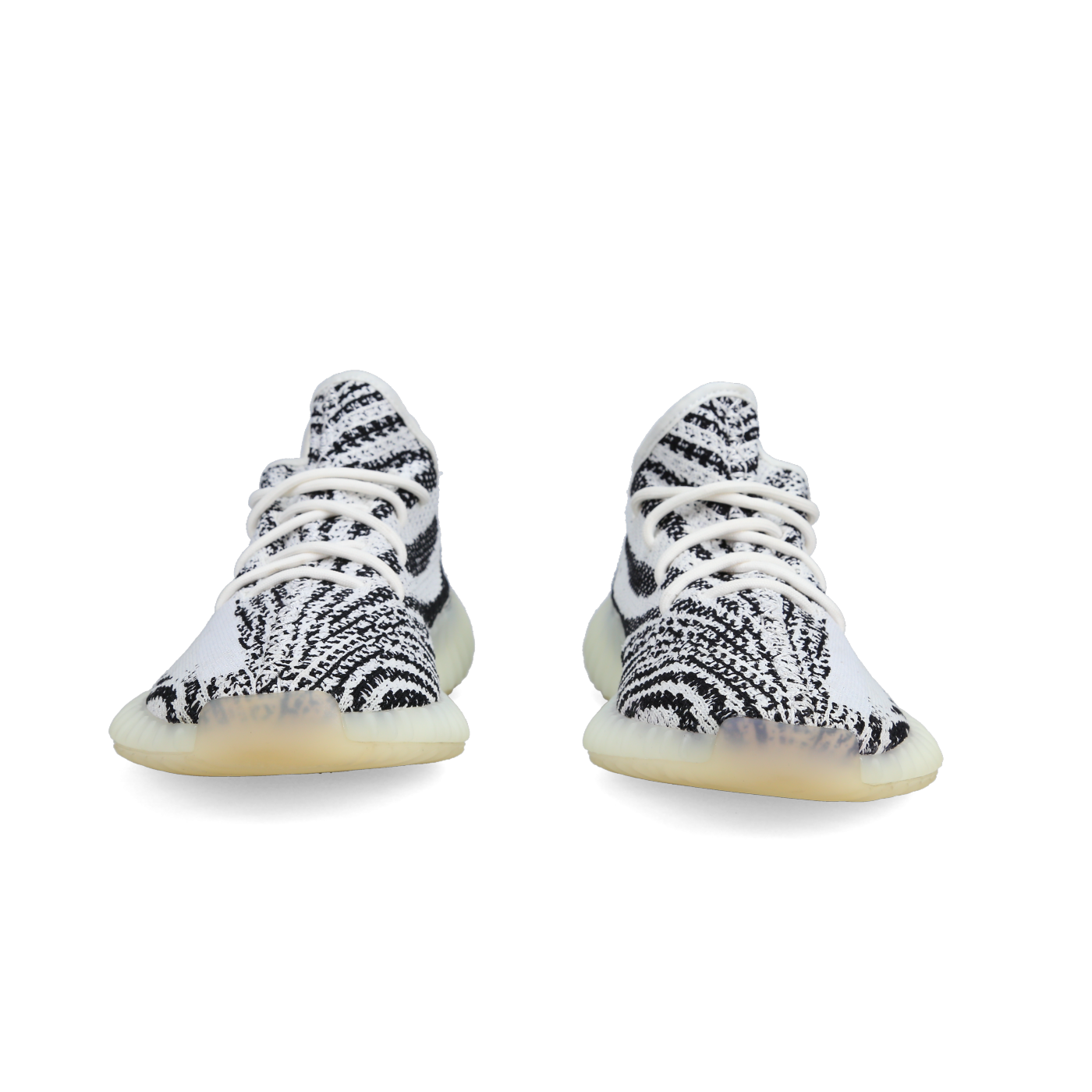 Adidas Yeezy Boost 350 V2 'Zebra' - Back View