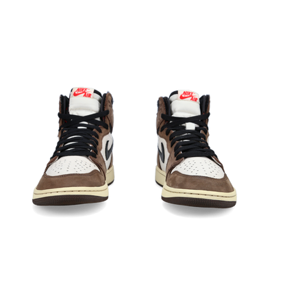 Travis Scott X Jordan 1 Retro High OG SP 'Mocha' - Back View