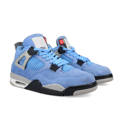 Jordan 4 Retro 'University Blue' - Front View