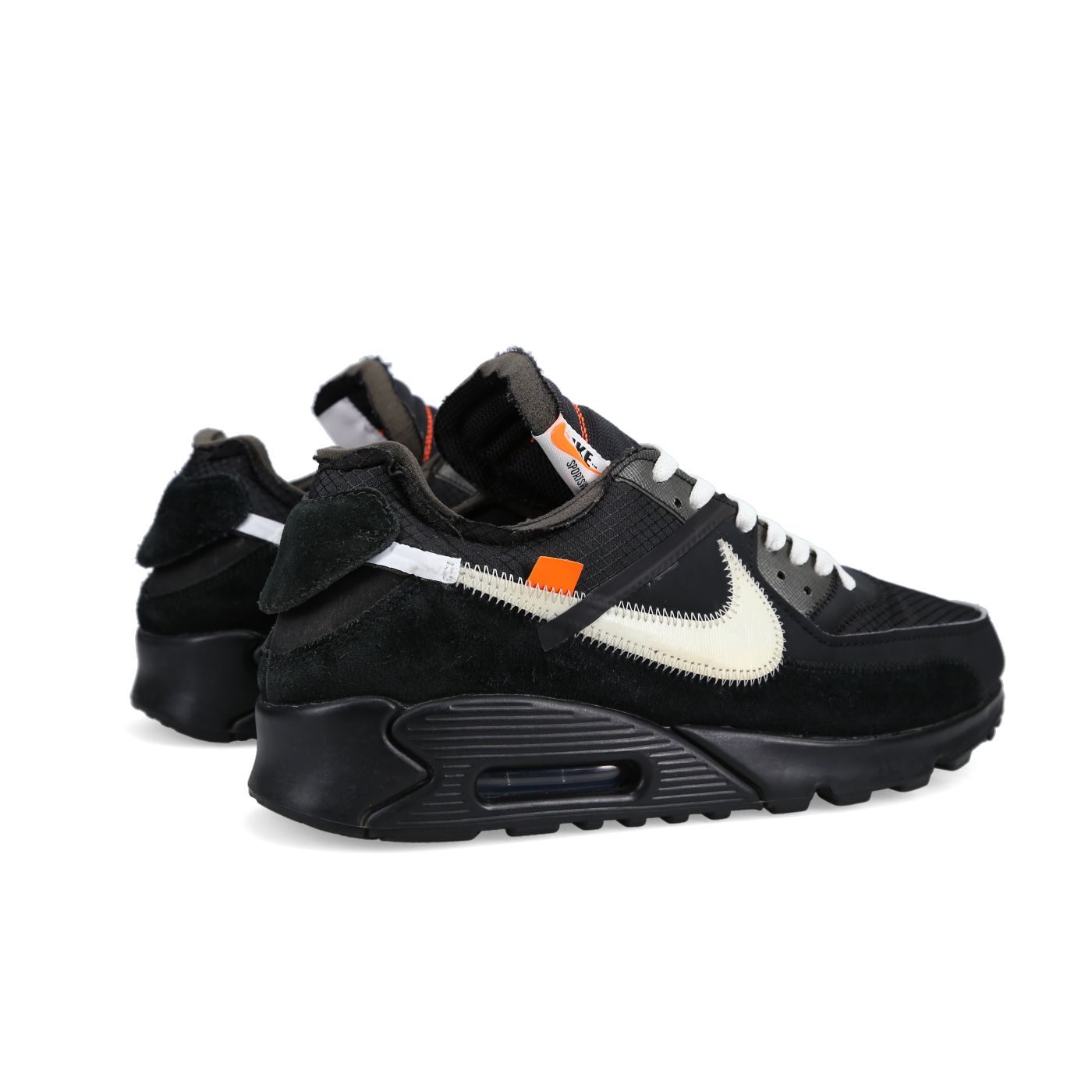 Off-White X Nike Air Max 90 'Black'