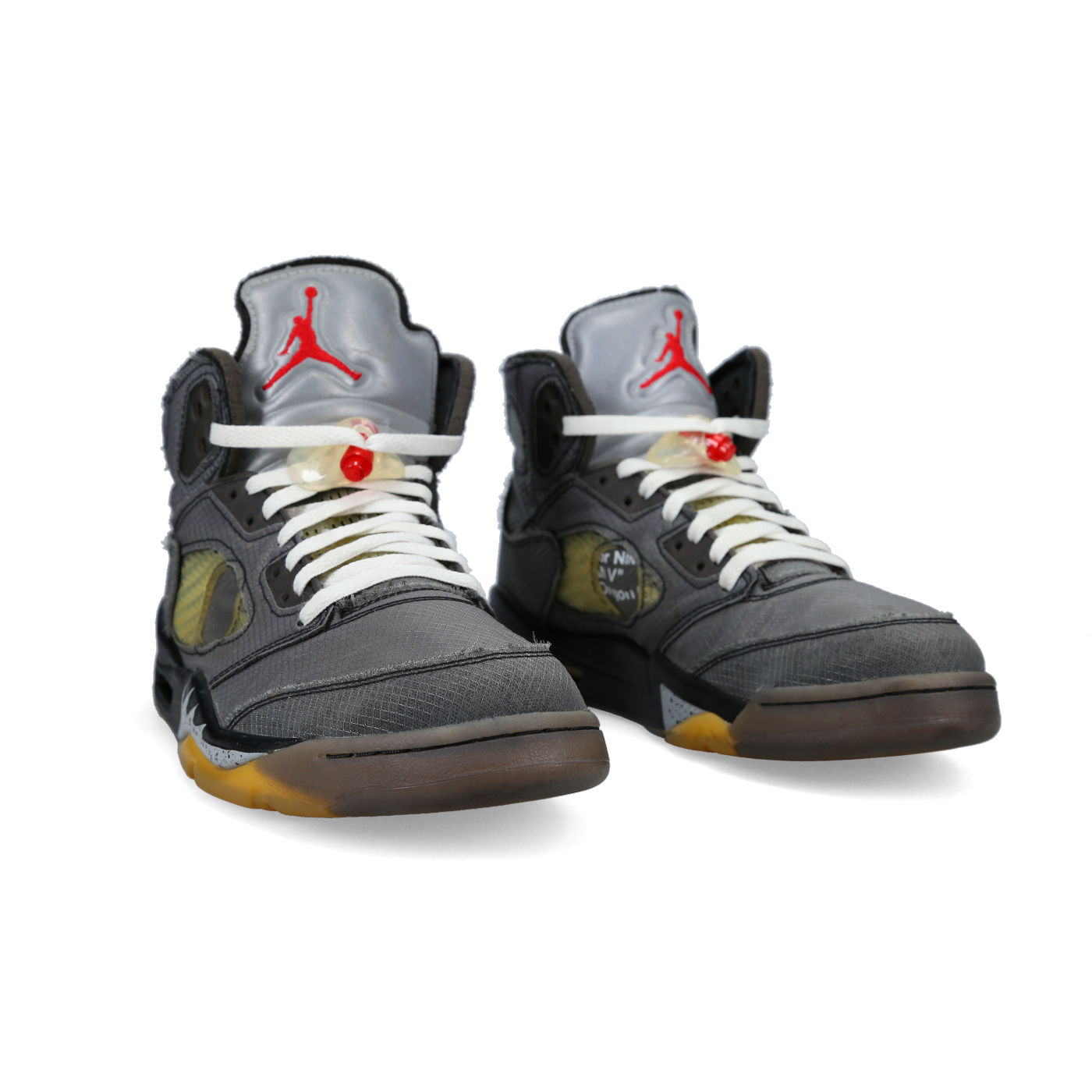 Off-White X Jordan 5 Retro SP 'Muslin' - Side View