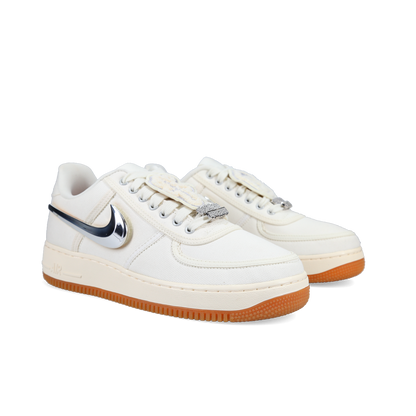 Travis Scott X Nike Air Force 1 Low 'Sail' - Front View