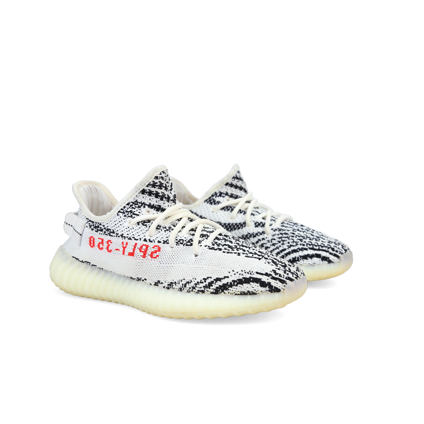 Adidas Yeezy Boost 350 V2 'Zebra' - Front View