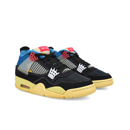 Union LA X Jordan 4 Retro 'Off Noir' - Front View