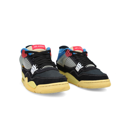 Union LA X Jordan 4 Retro 'Off Noir' - Side View