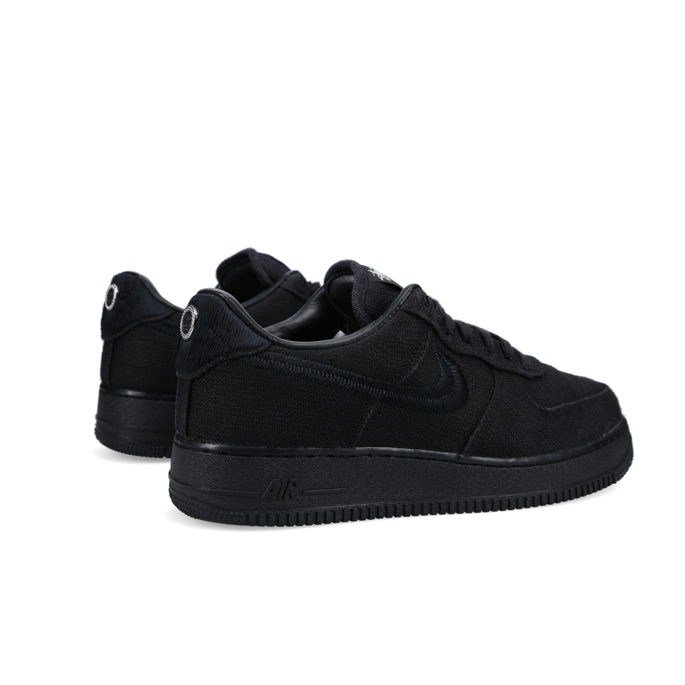 Nike Air Force1 Low Stussy 'Triple Black'