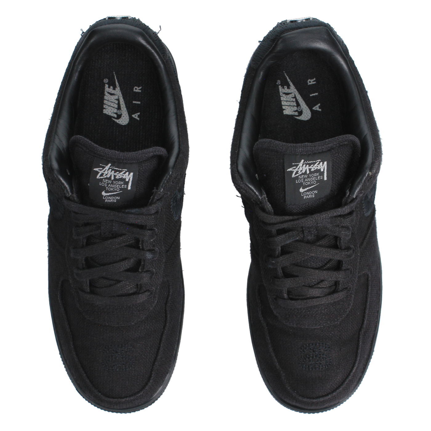 Nike Air Force1 Low Stussy 'Triple Black'