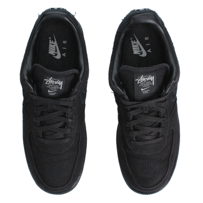 Nike Air Force1 Low Stussy 'Triple Black'