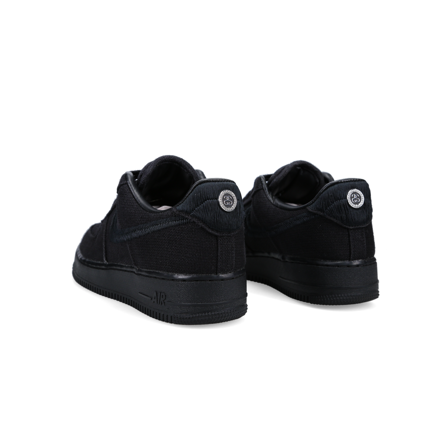 Nike Air Force1 Low Stussy 'Triple Black'