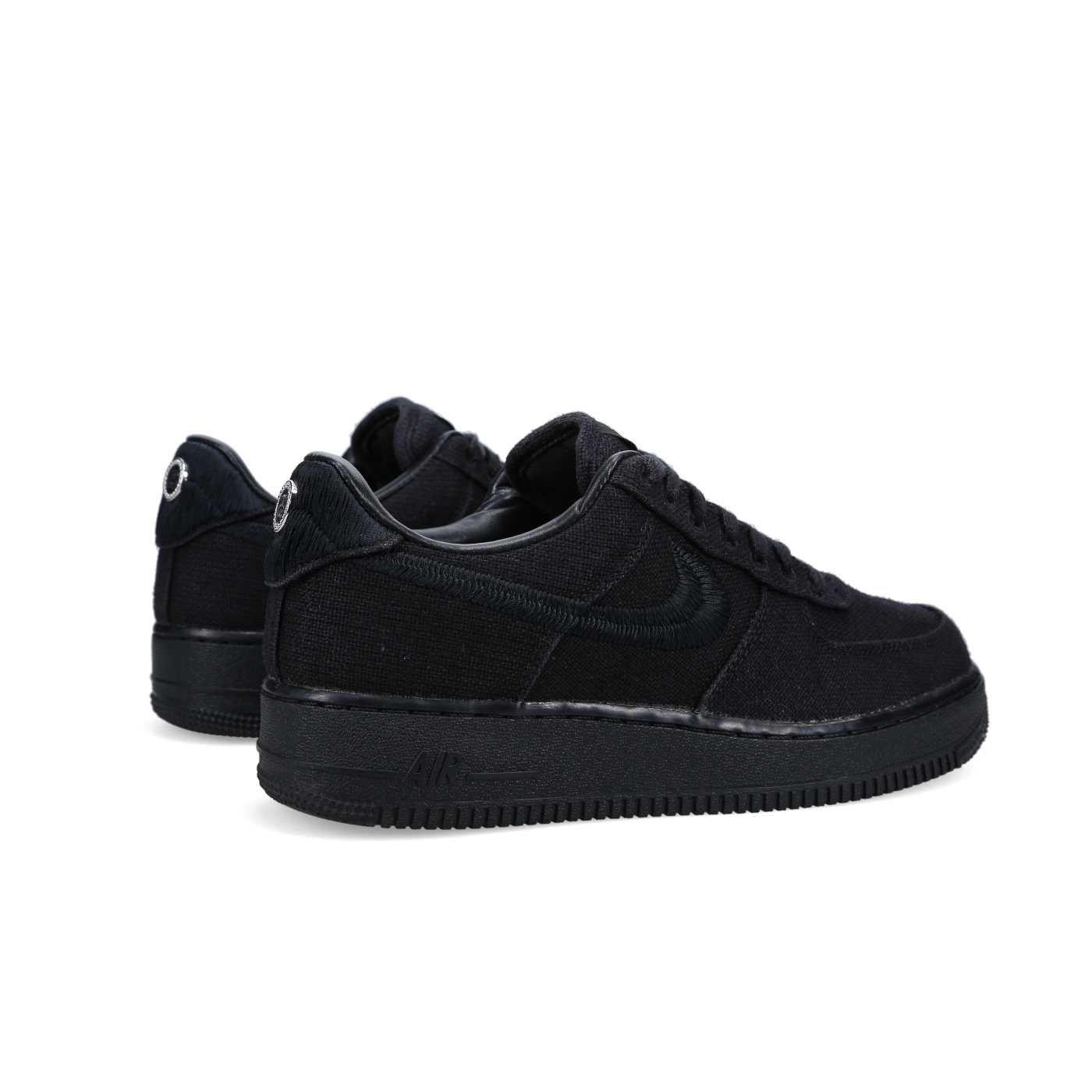 Nike Air Force1 Low Stussy 'Triple Black'