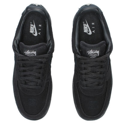 Nike Air Force1 Low Stussy 'Triple Black'