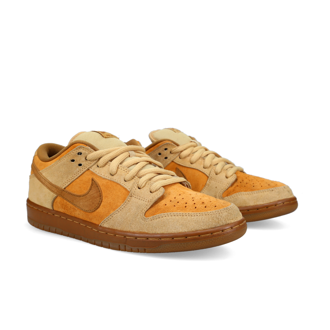 SB Dunk Low 'Reverse Reese Forbes Wheat' - Front View