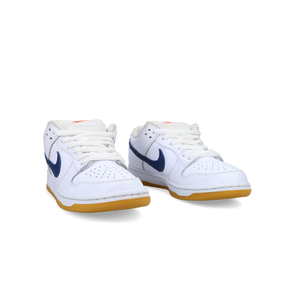 Nike SB Dunk Low Pro ISO 'Orange Label-White Navy' - Side View