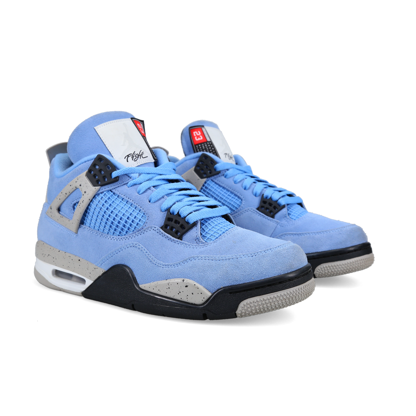 Jordan 4 Retro 'University Blue' - Front View