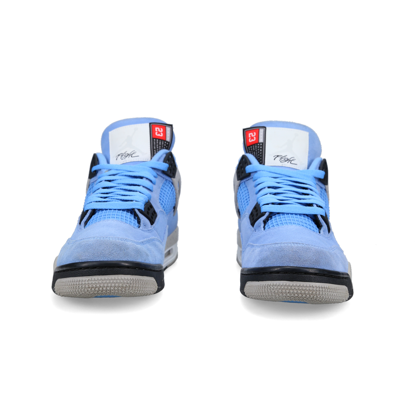 Jordan 4 Retro 'University Blue' - Back View