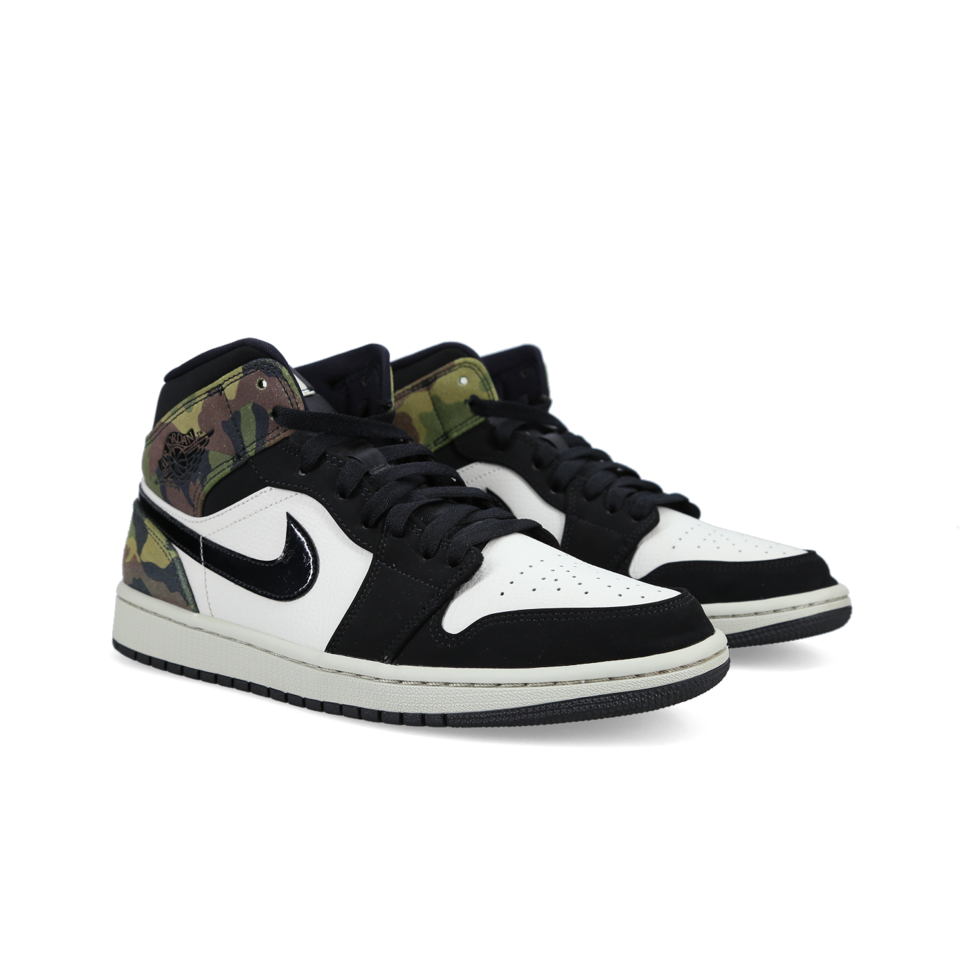 Jordan 1 Mid 'Camo' - Front View