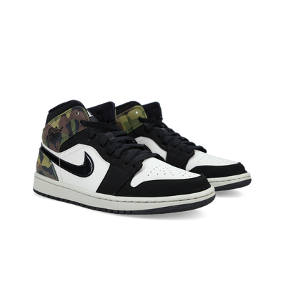 Jordan 1 Mid 'Camo' - Front View