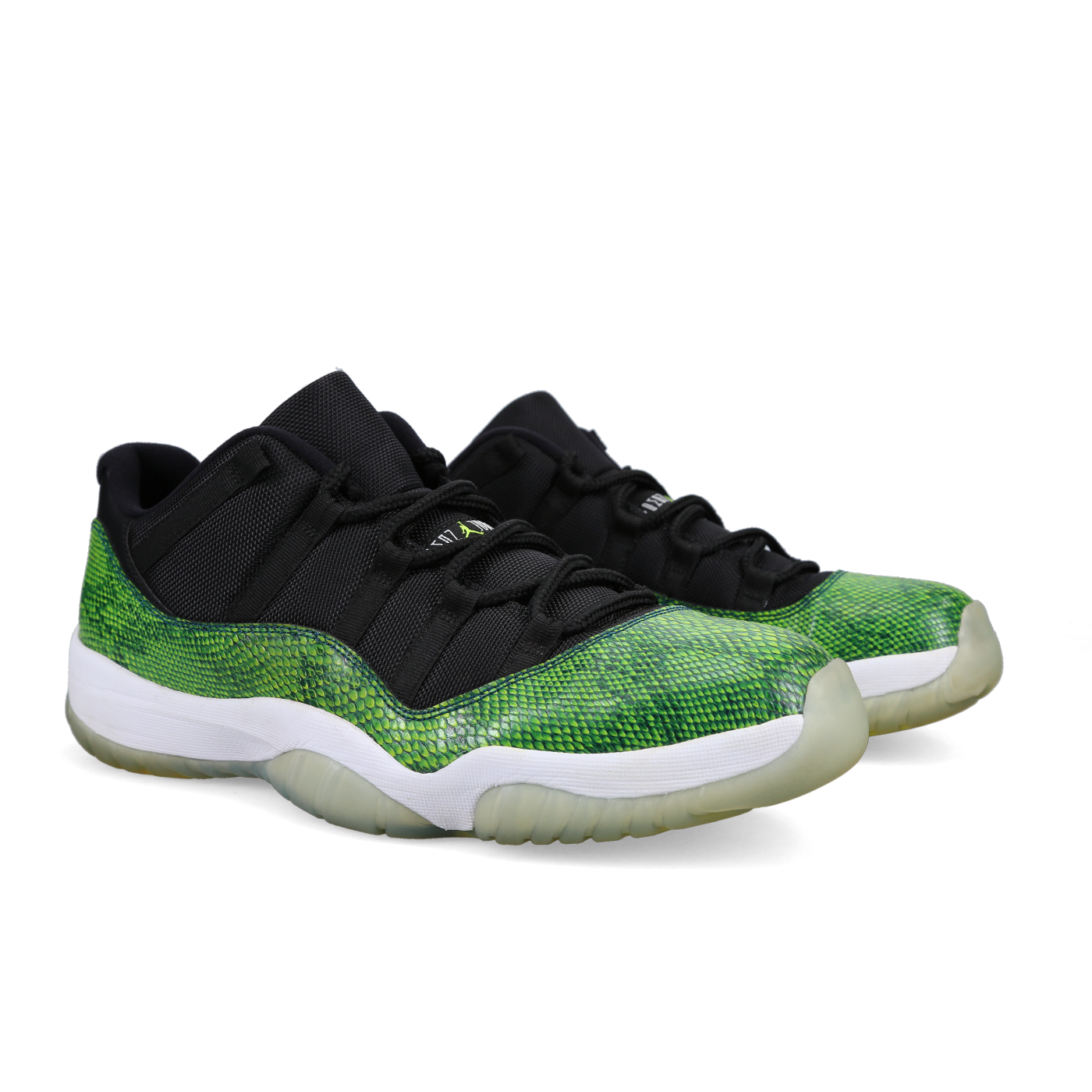 Jordan 11 Retro Low 'Snake' - Front View