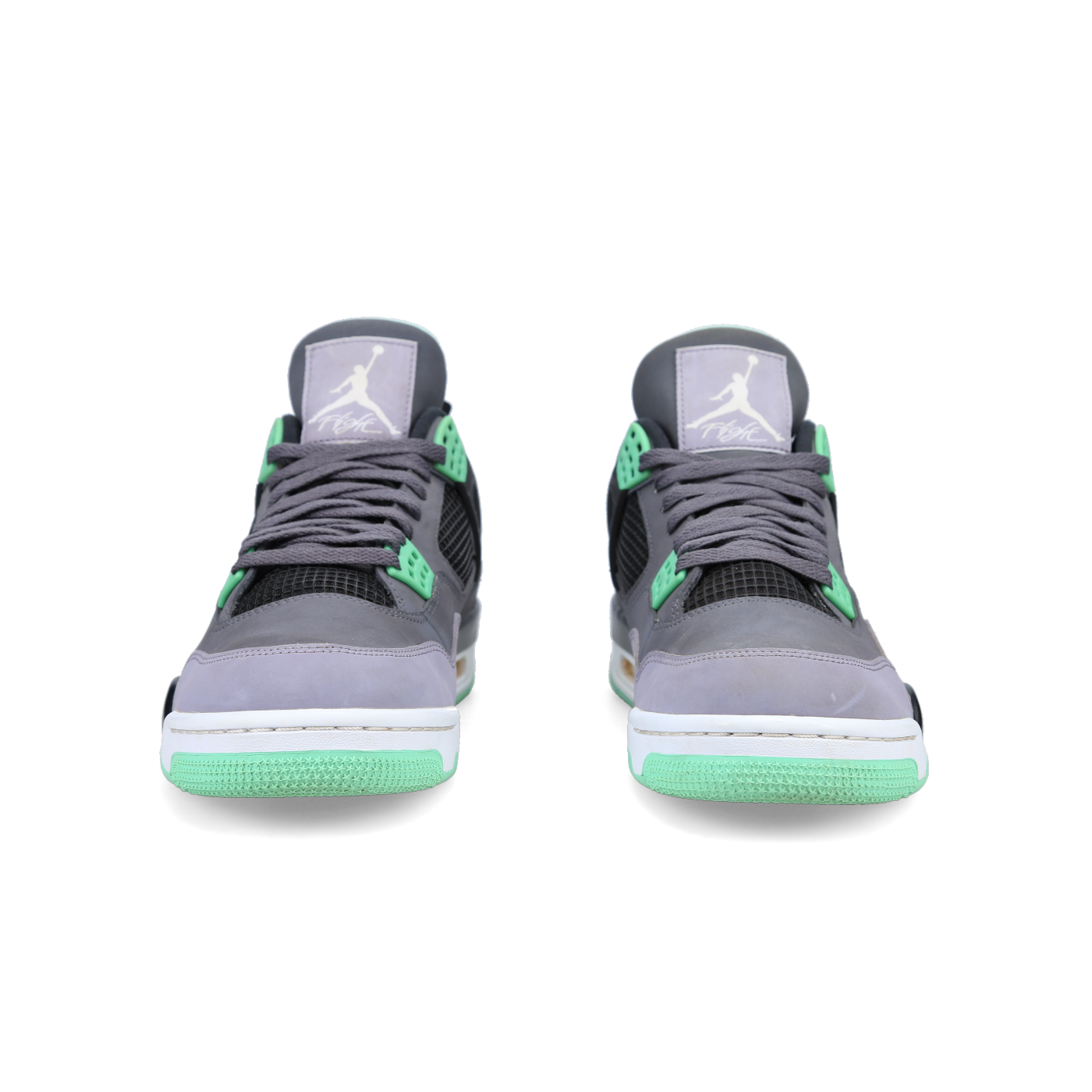 Jordan 4 Retro 'Green Glow' - Back View